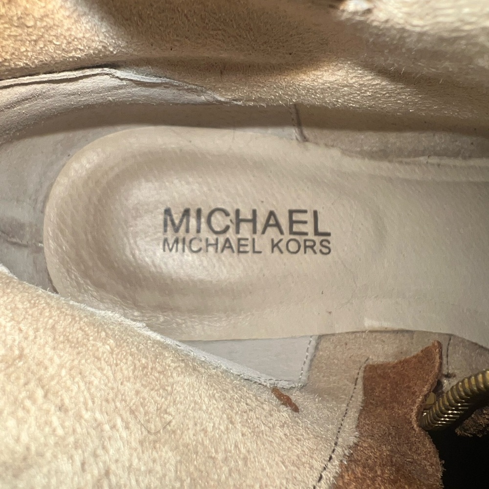 Michael Kors Brown Over the Knee Reptile Boots - Picture 6 of 6